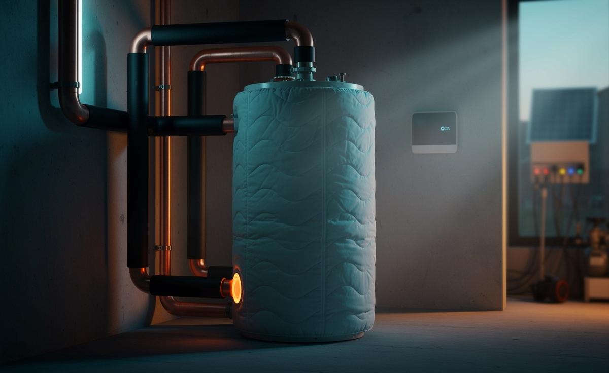 Warum ein isolierter Wasserboiler Energie spart und welche langfristigen Vorteile das bietet.